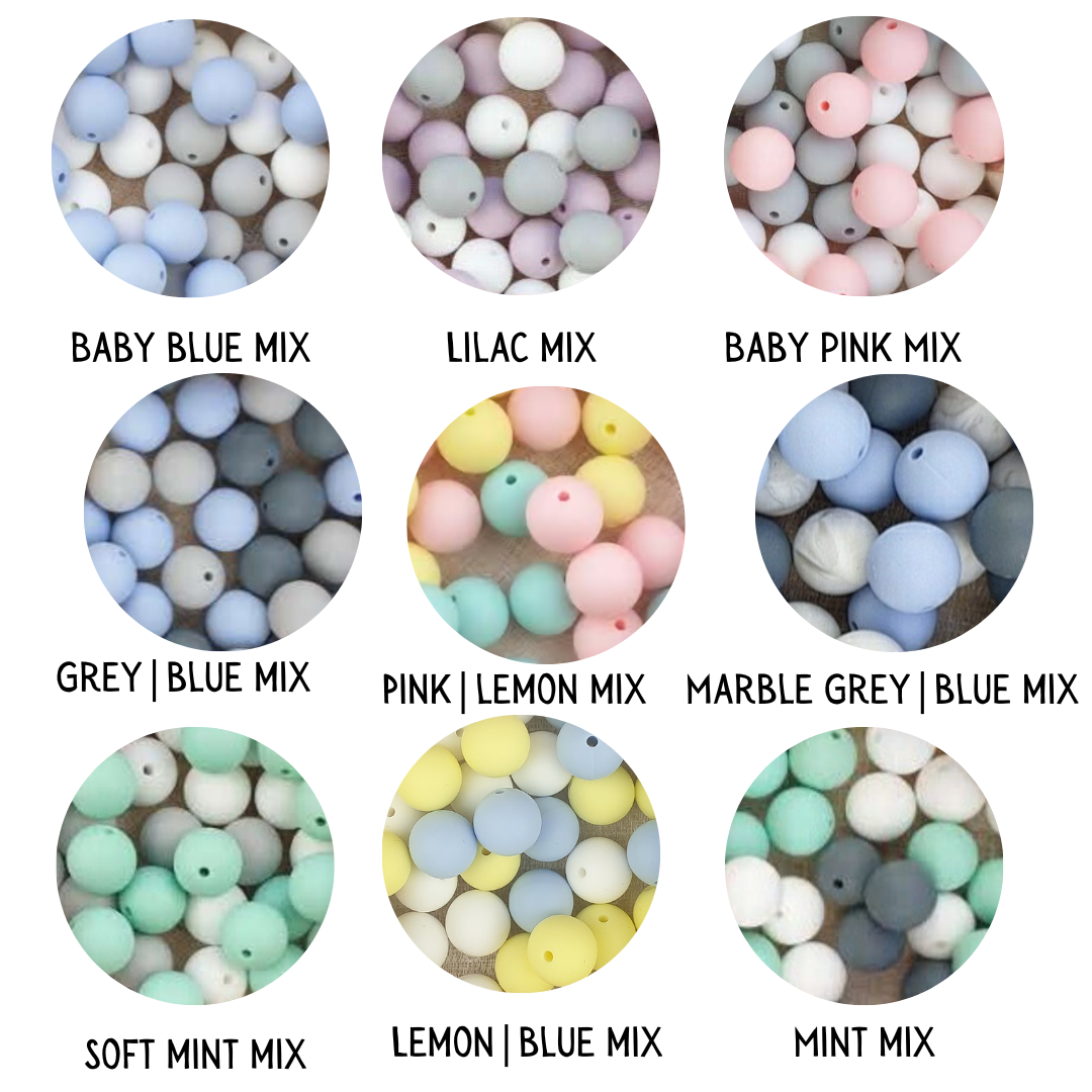 Colourful Dummy Clip: Blue grey mix