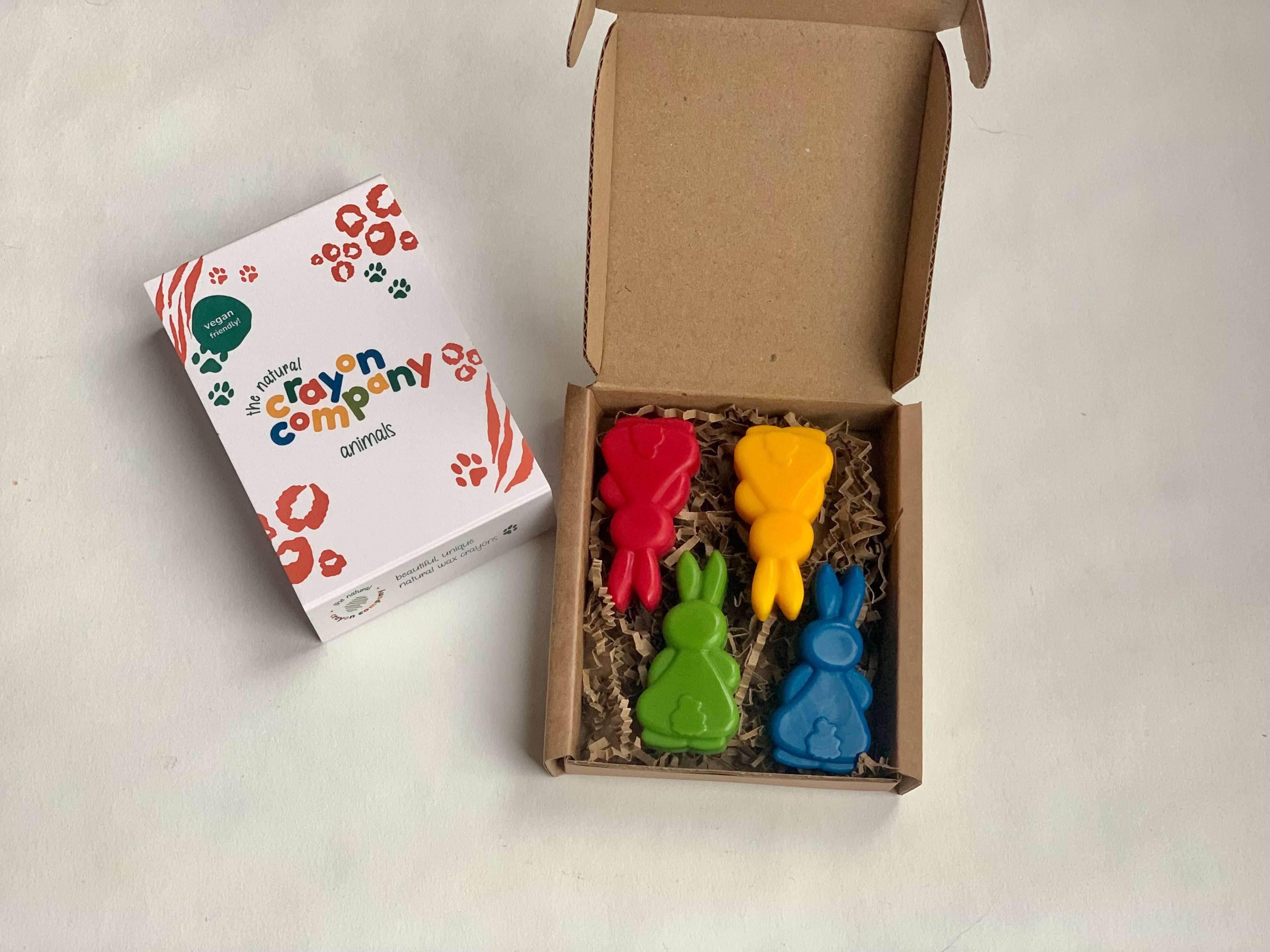 Bunnies Set of 4 Vegan Crayons