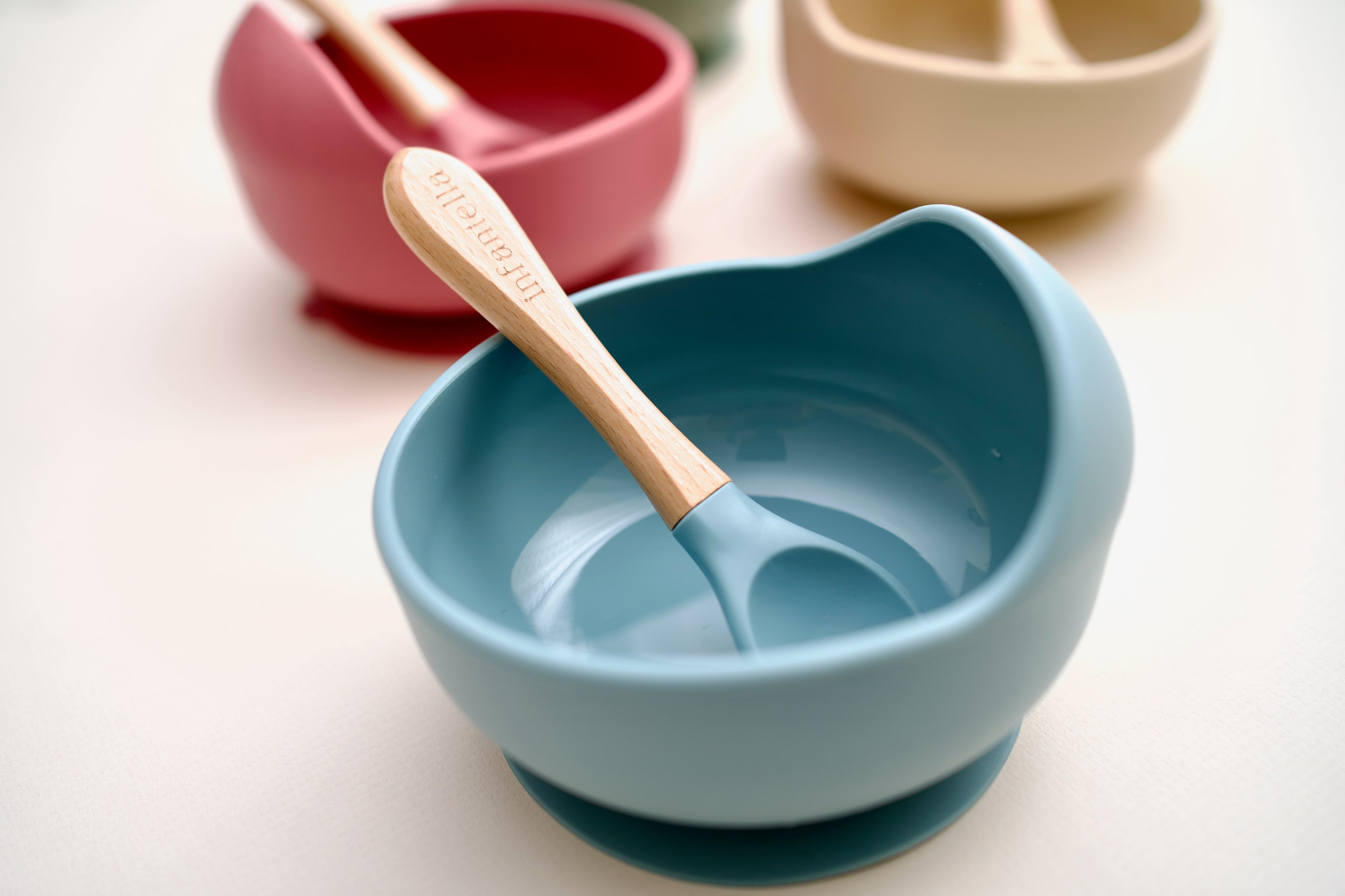 Infantella Bowl & Wooden Spoon