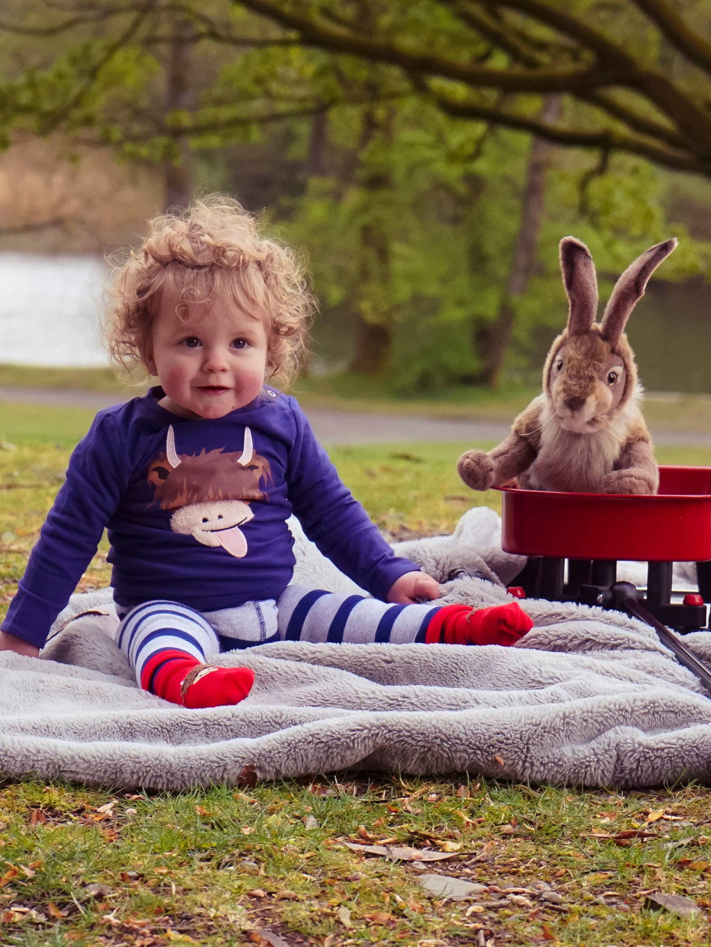 Hamish Highland Cow Leggings