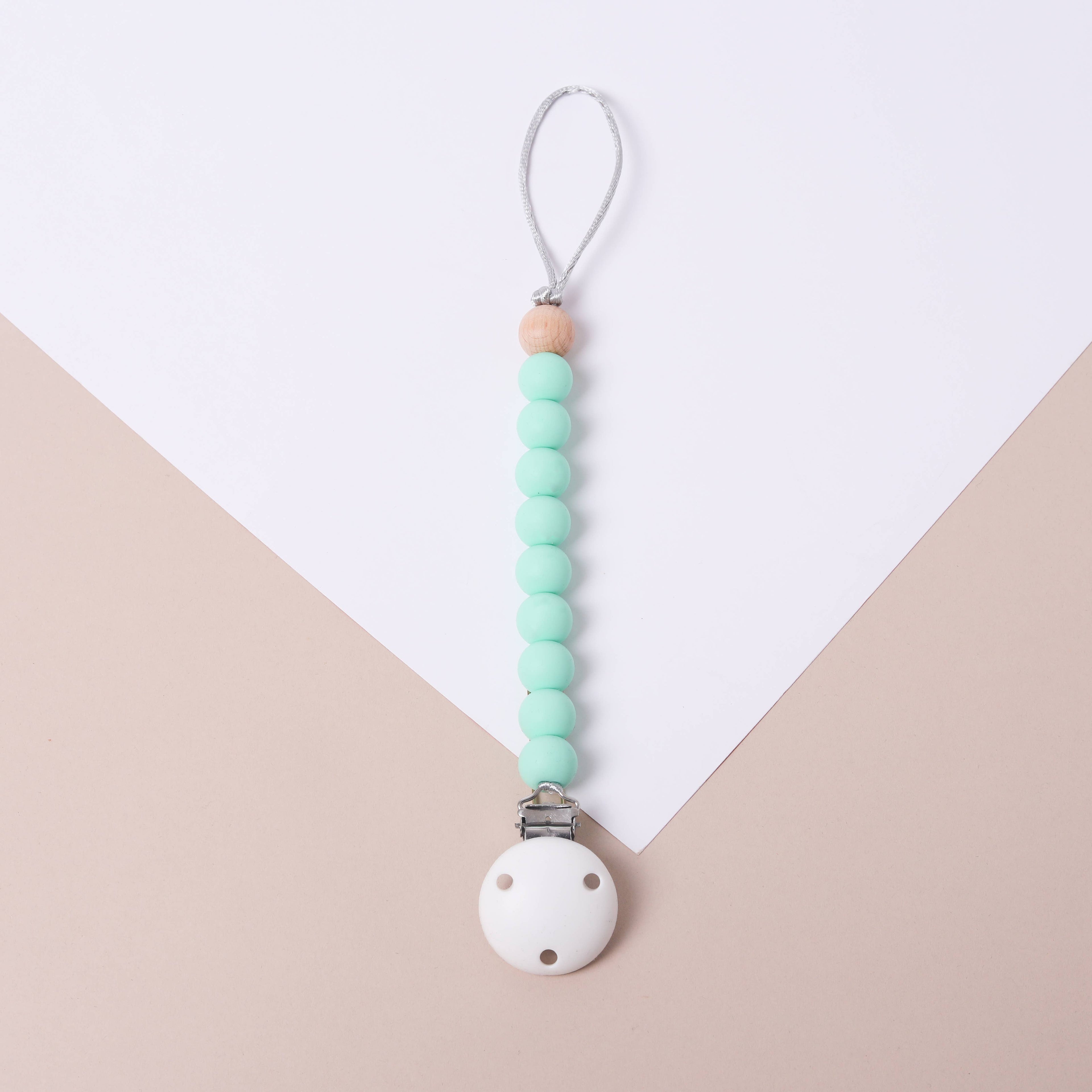 Mint Silicone Dummy Clip