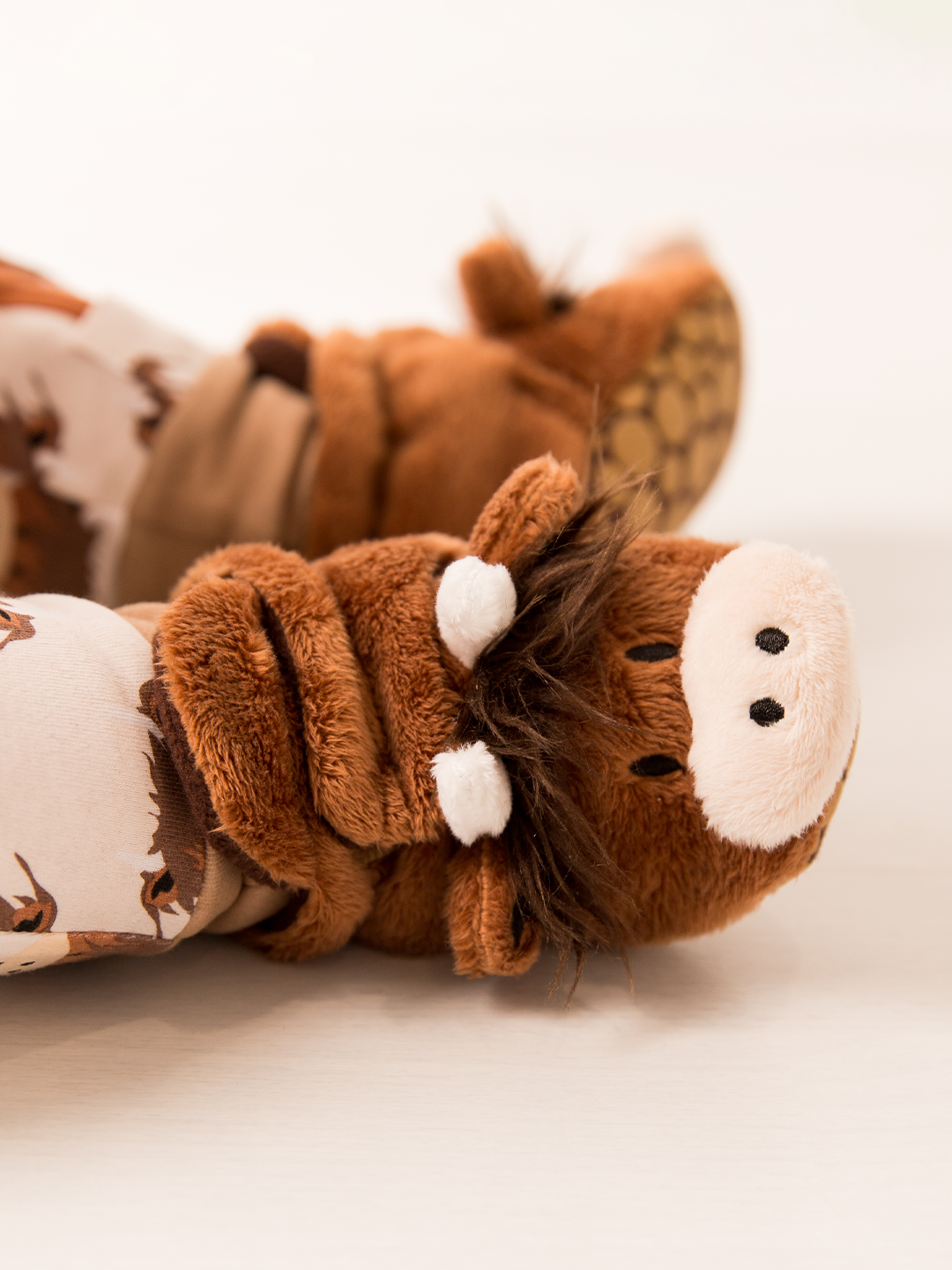 Neutral Hamish Highland Cow Booties