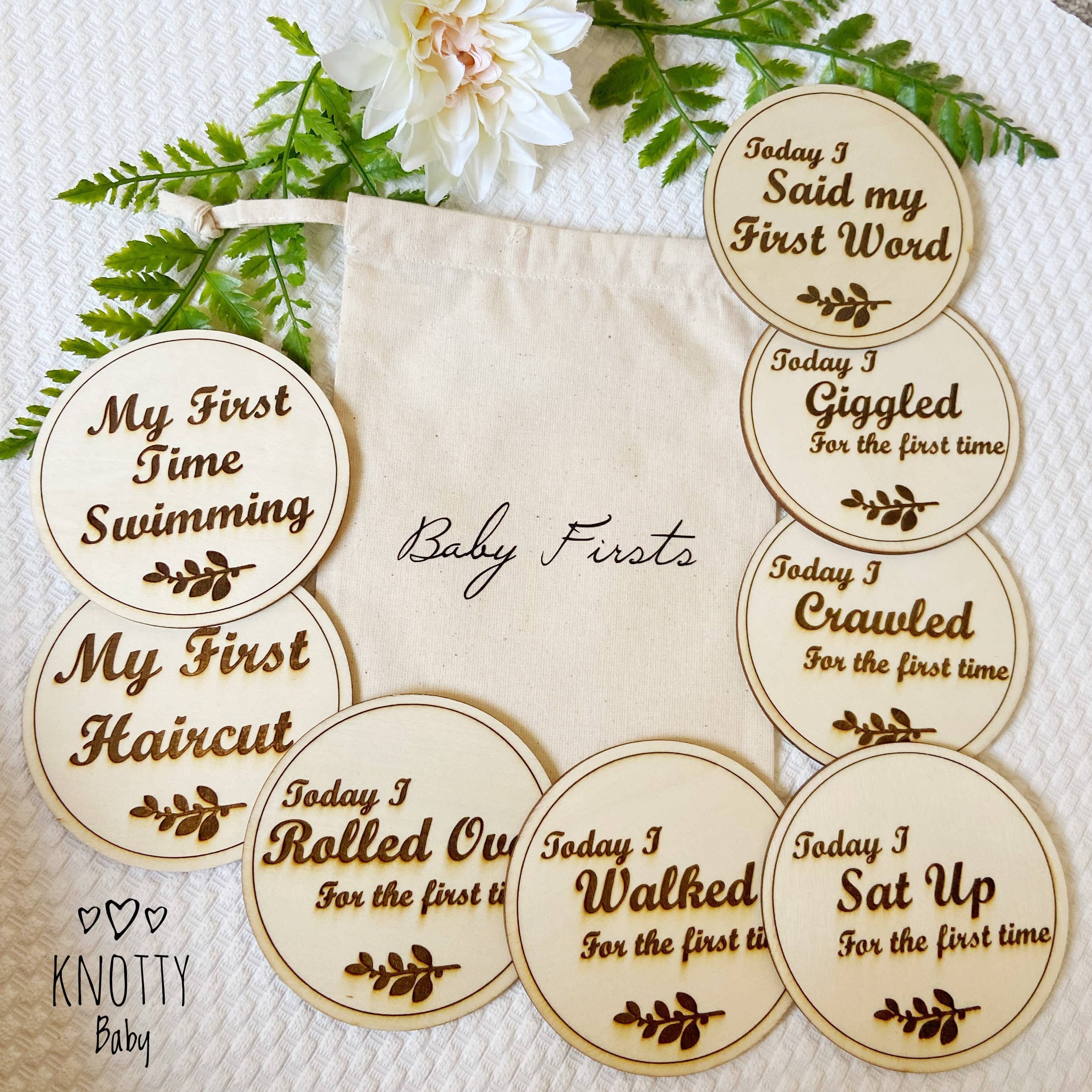 Baby Firsts Milestone Discs