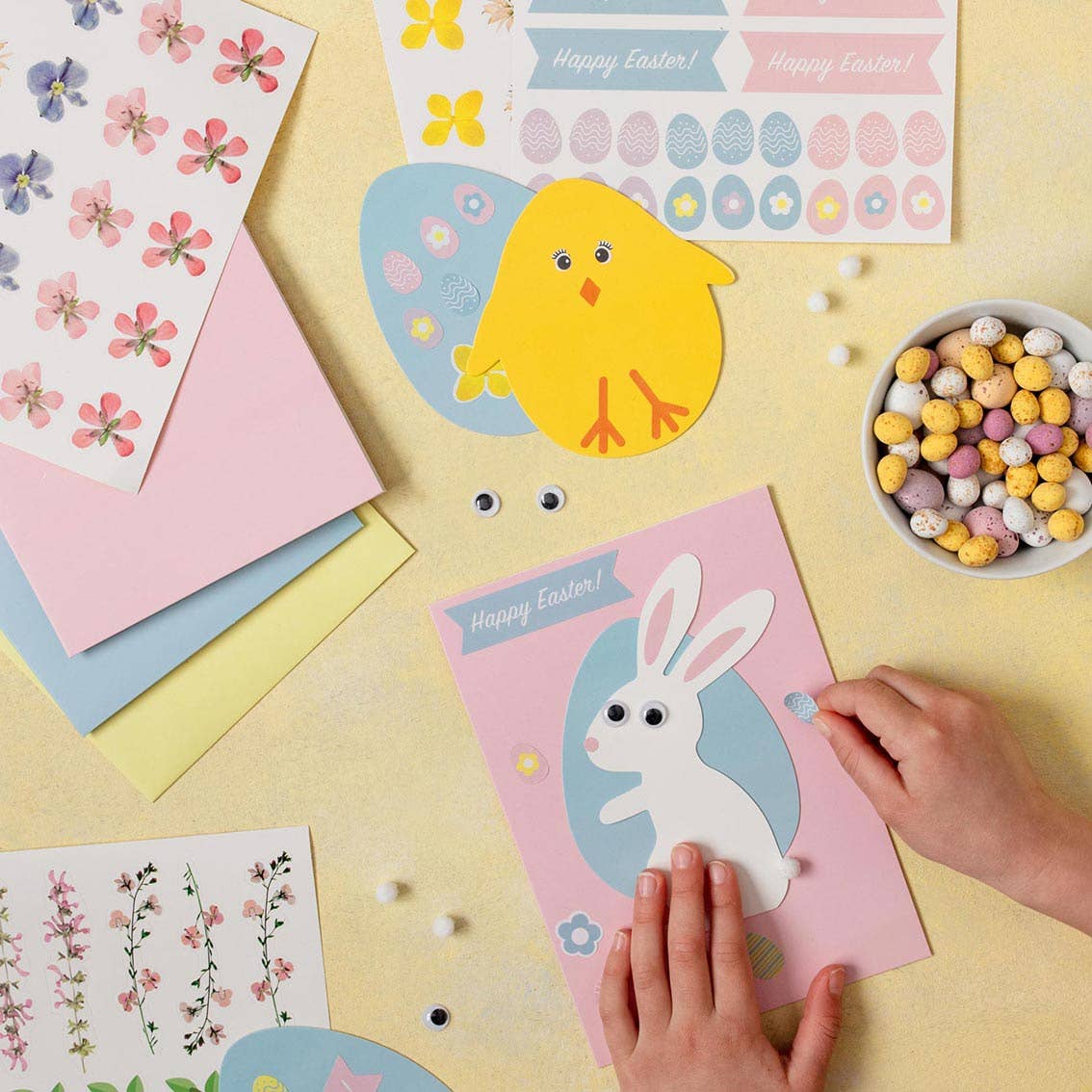 Easter Bunny Card Making Kit
