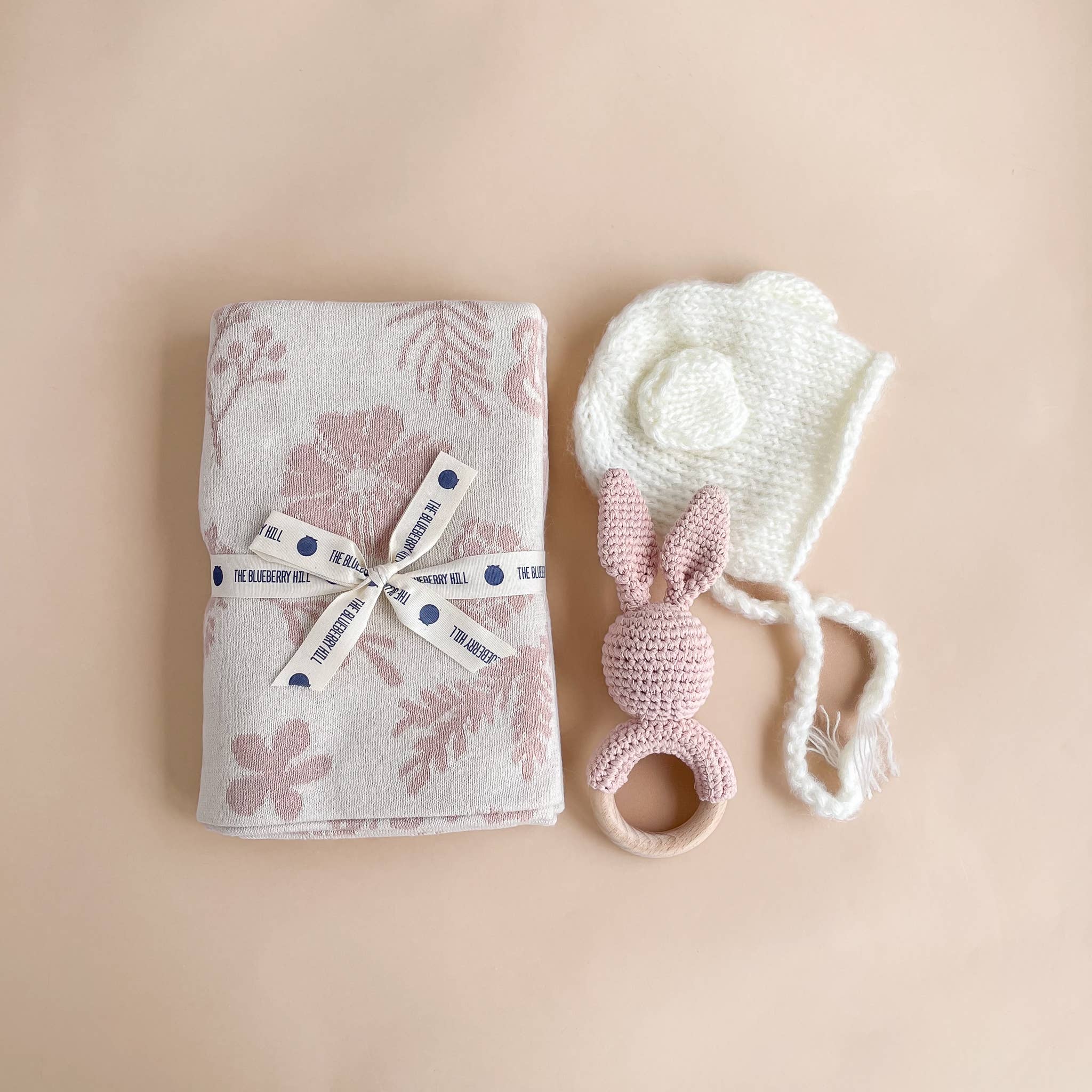 Teether Bunny Crochet Rattle