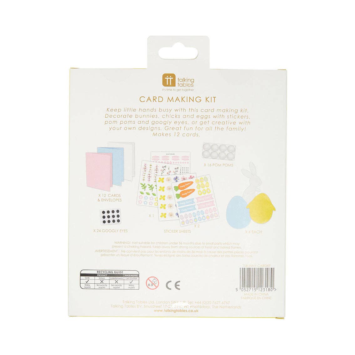 Easter Bunny Card Making Kit