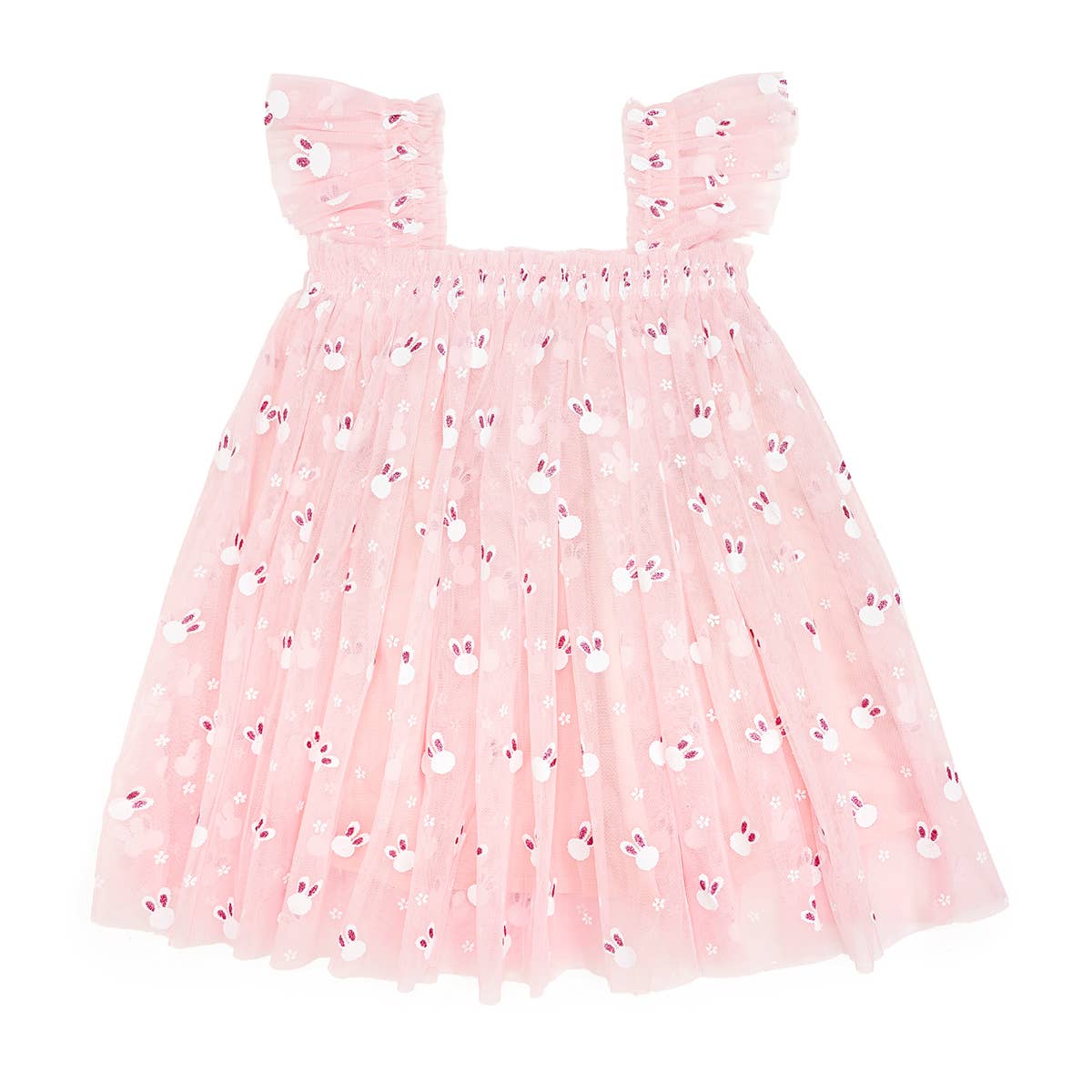 Little Bunny Easter Tulle Dress - Girls Clothes