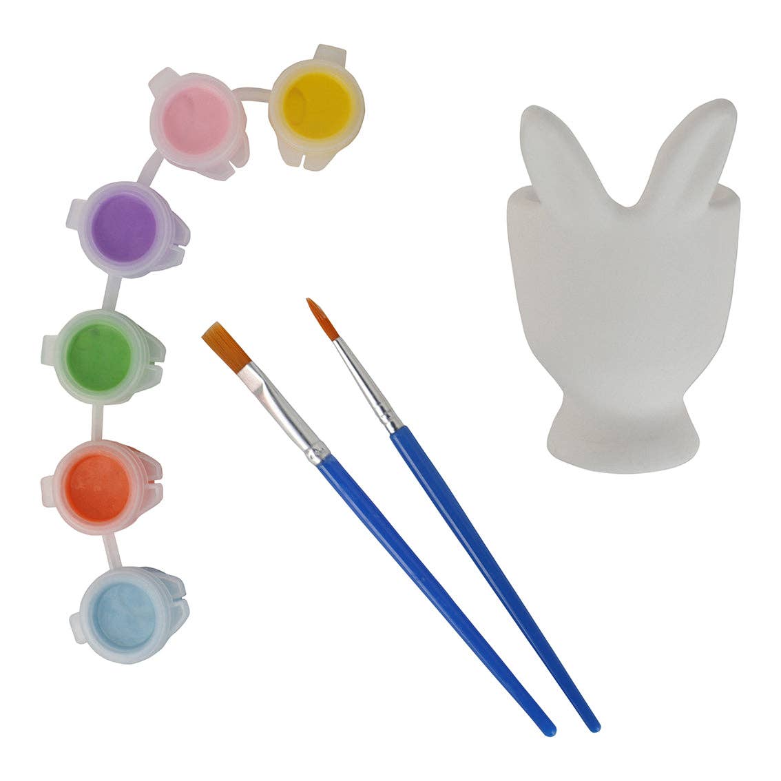 Paint Your Own Ceramic Easter Egg Cup - 2 Pack | Craft |