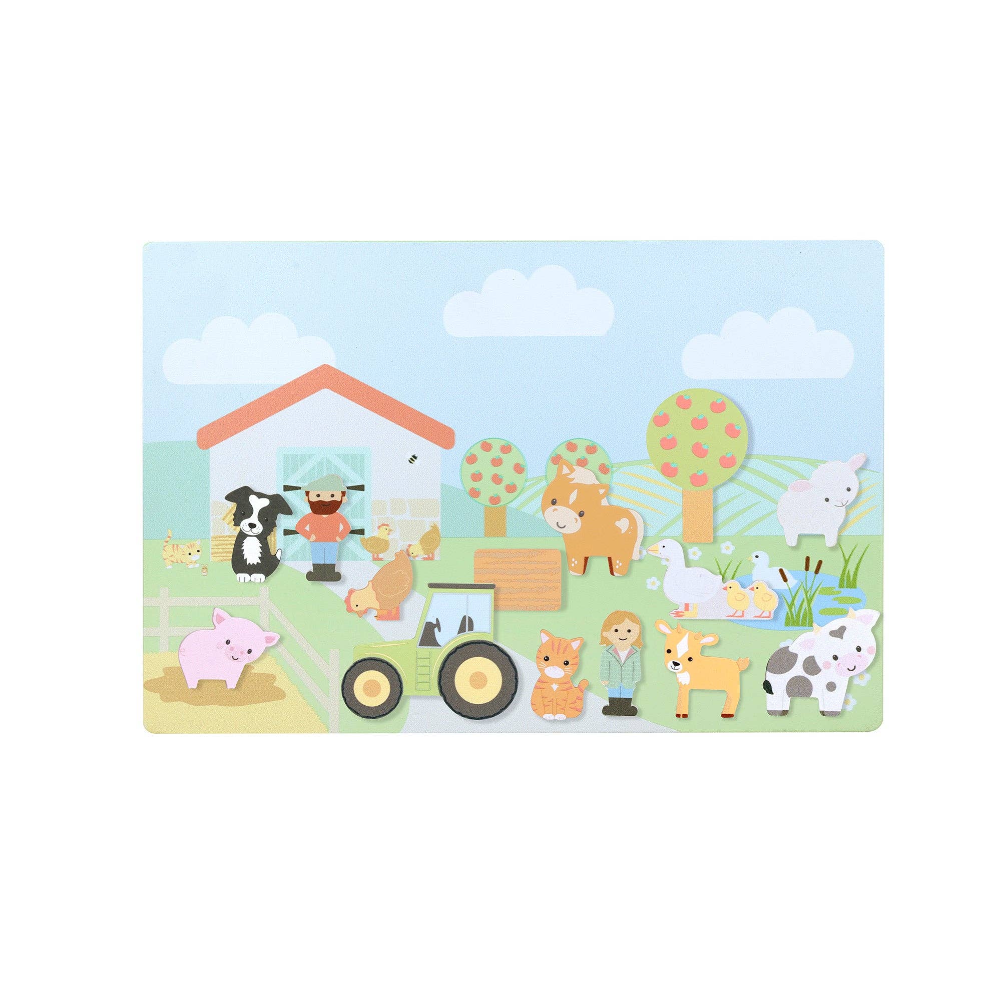 Farmyard Magnetic Picture Board