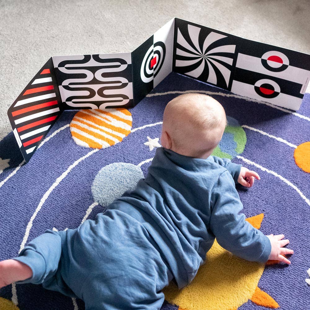 Sensory Board For Babies (0+ Months) | Black & White Sensory Toy