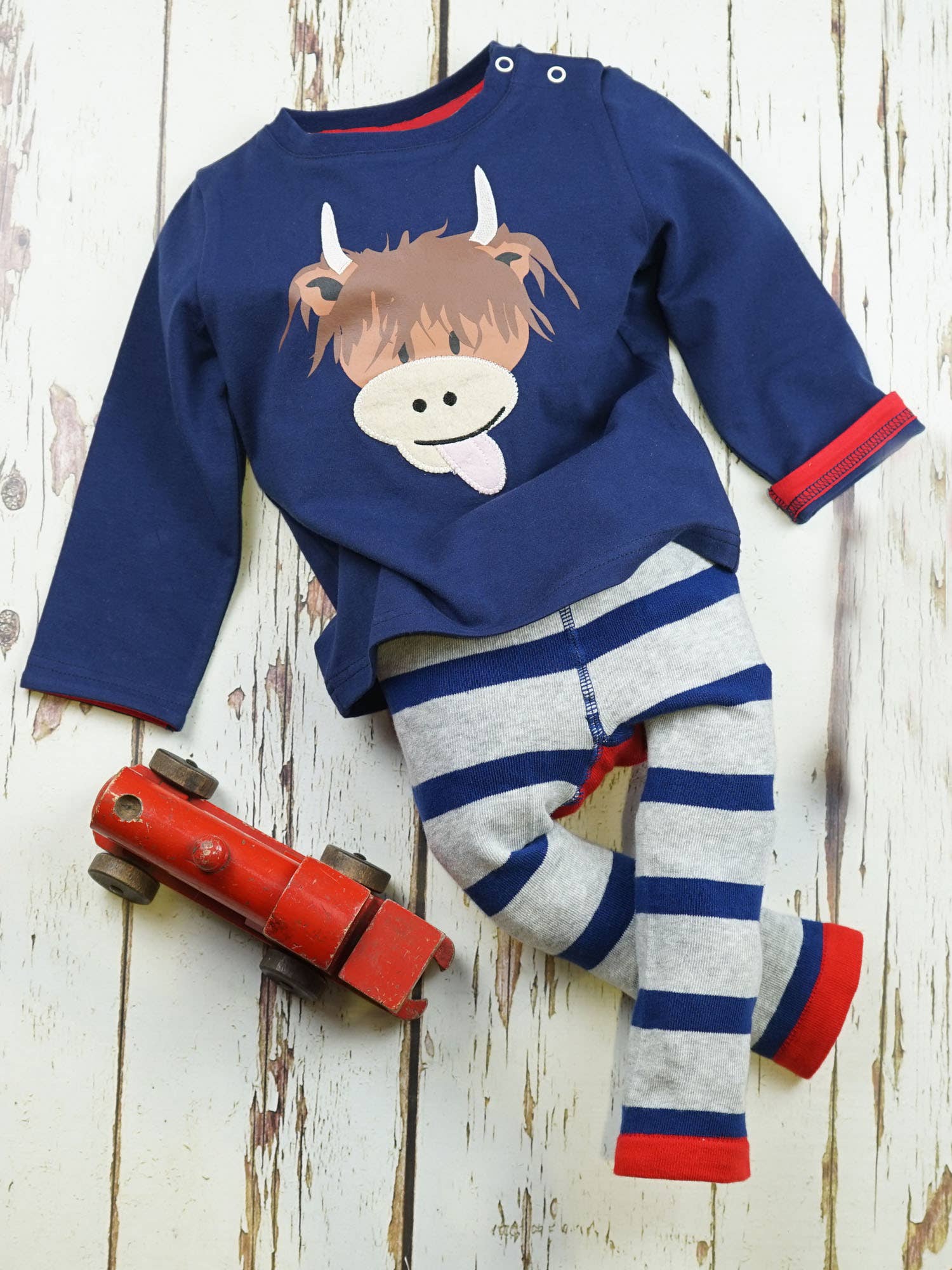 Hamish Highland Cow Leggings