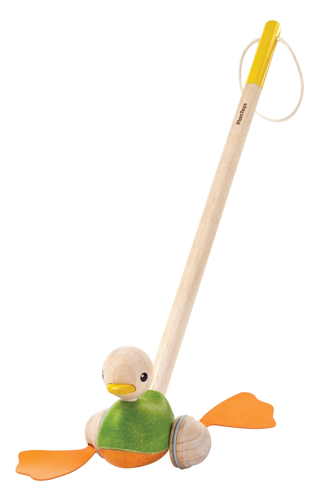 Push-Along Duck Wooden Toy PlanToys