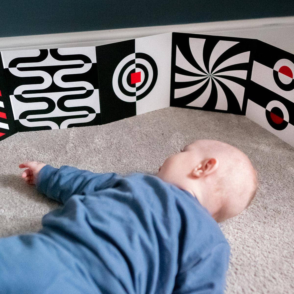 Sensory Board For Babies (0+ Months) | Black & White Sensory Toy