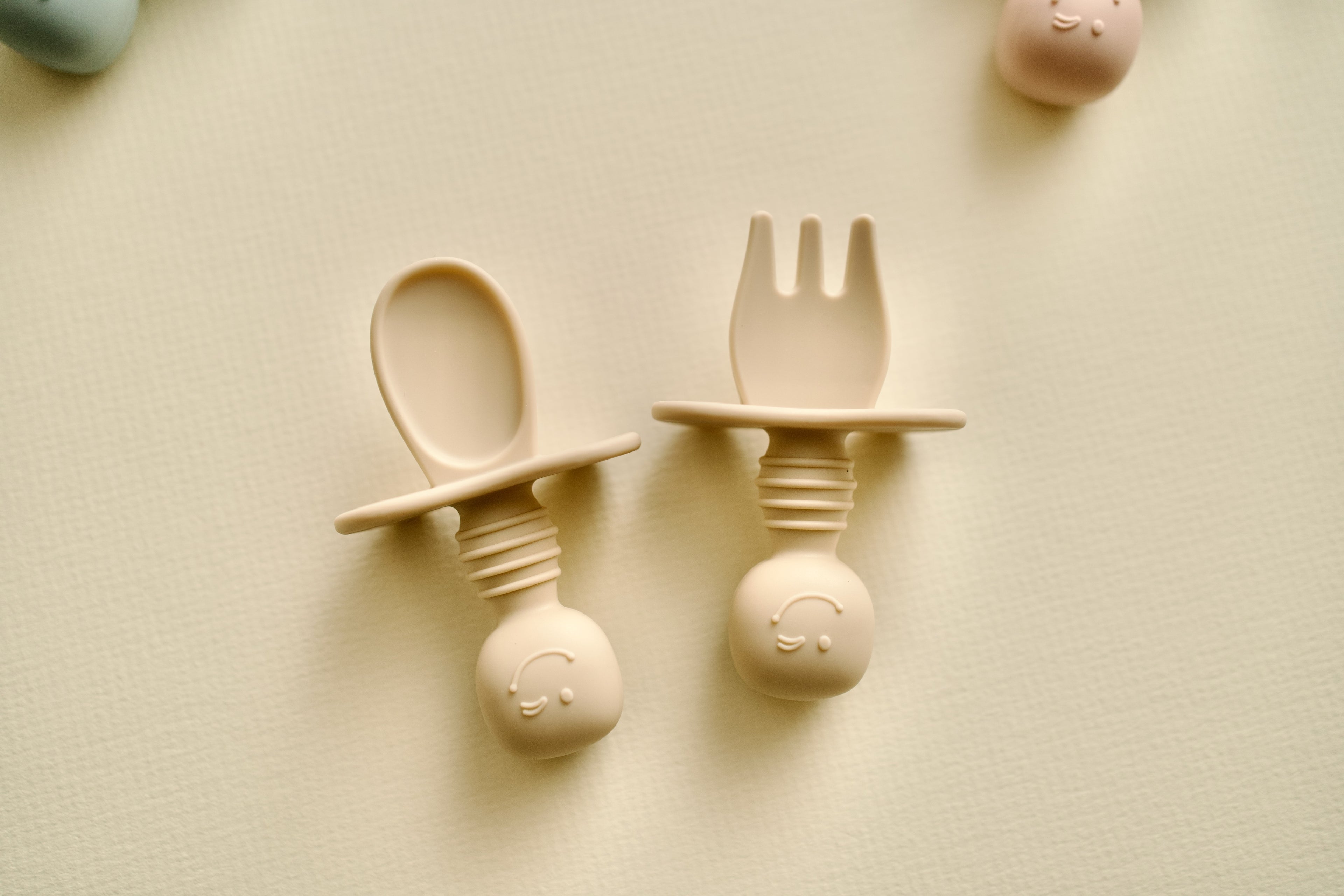 Infantella Fork & Spoon Set With Built Choke Guard