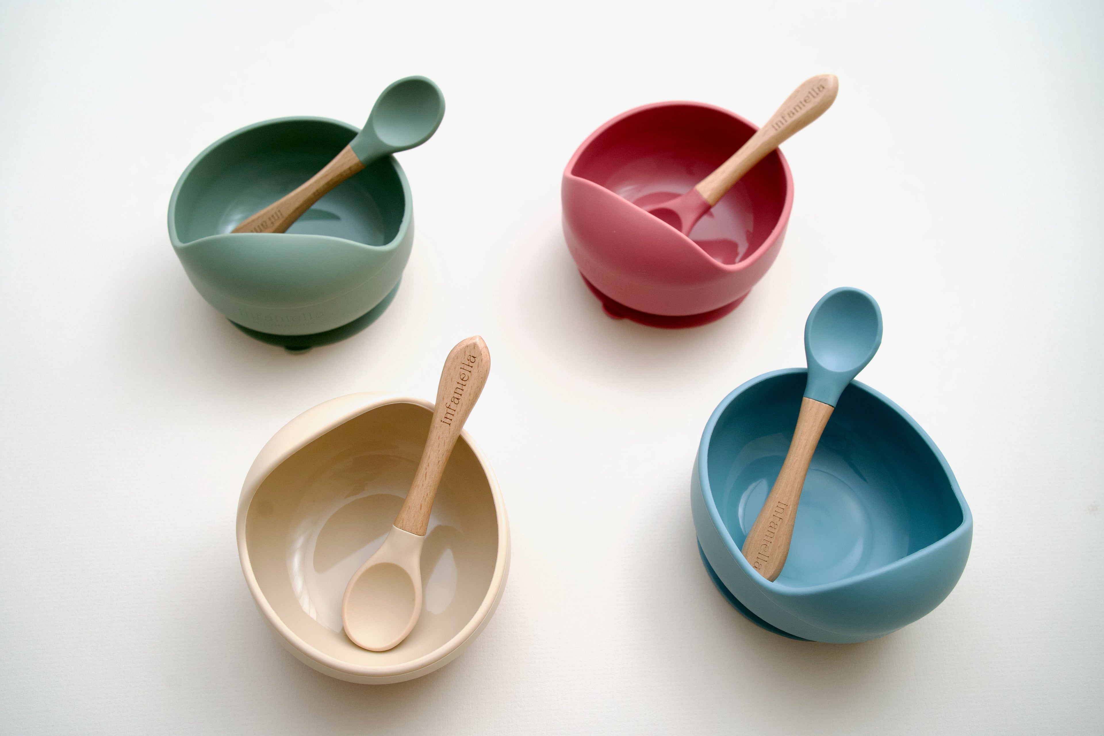 Infantella Bowl & Wooden Spoon