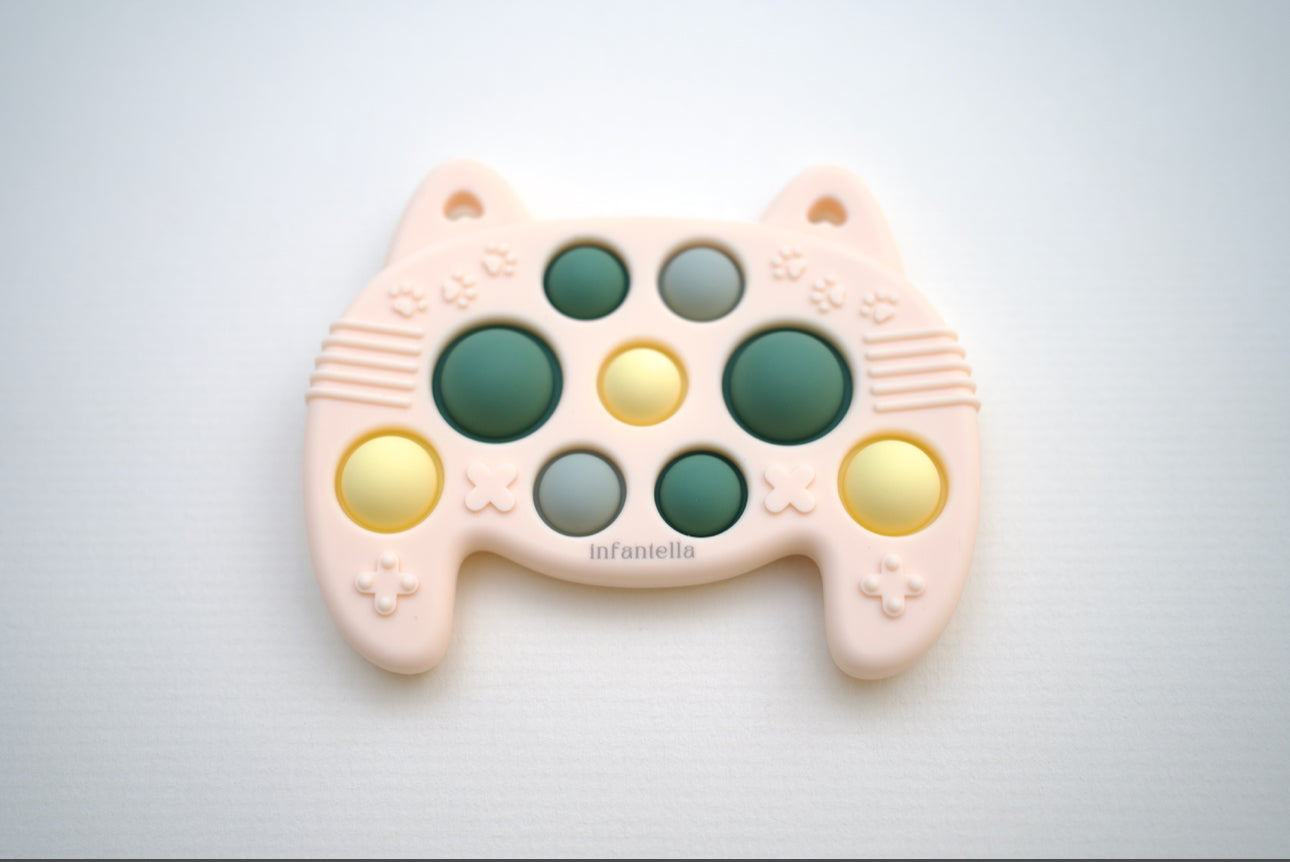 Infantella Pop It Teether Game Remote