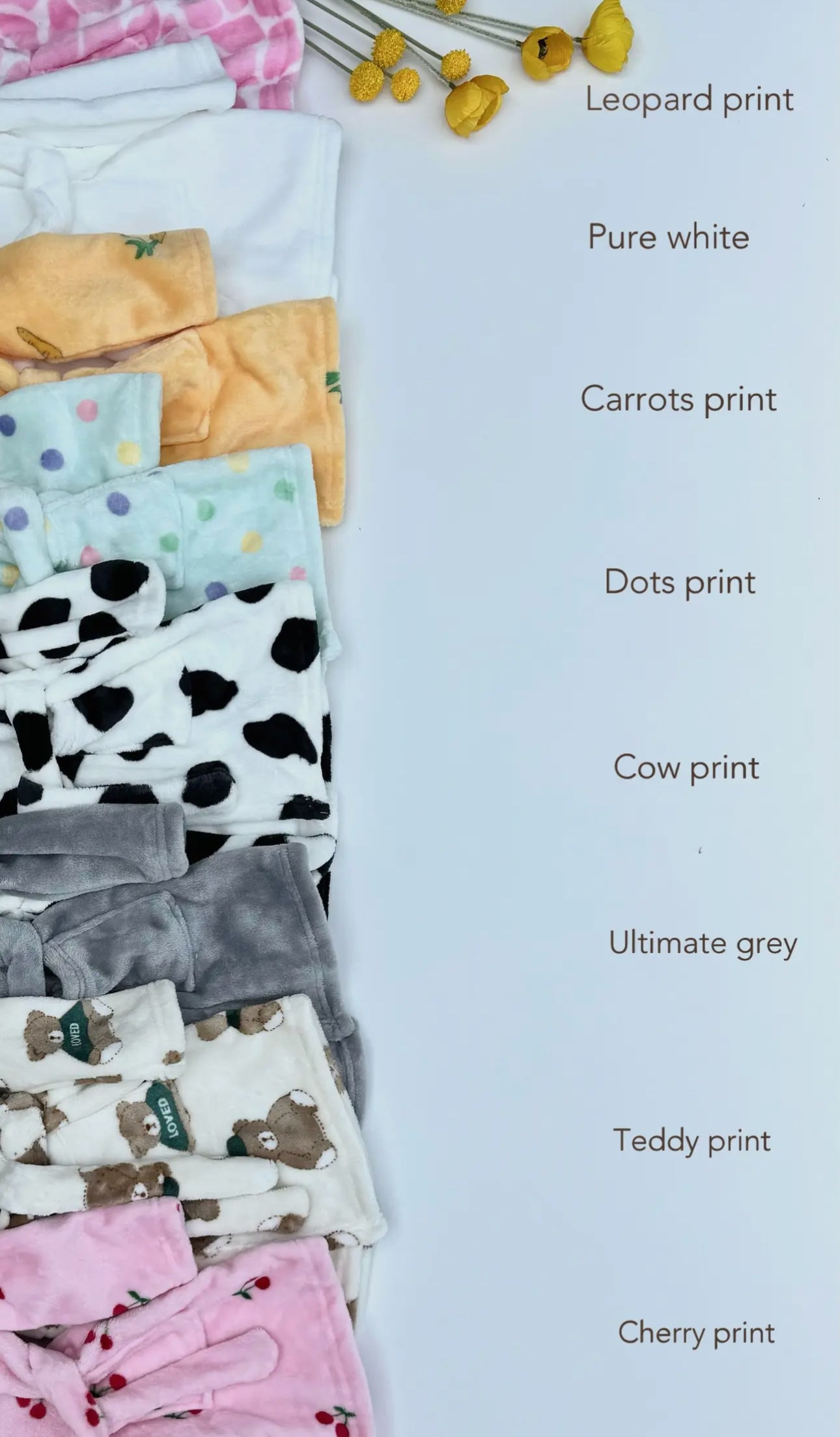 Embroidered Baby Robe