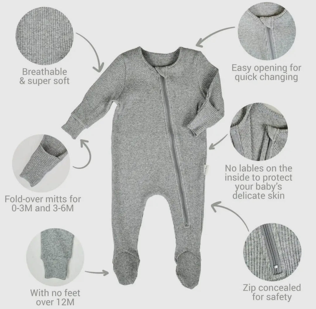 Personalised Embroidered Sleepsuit