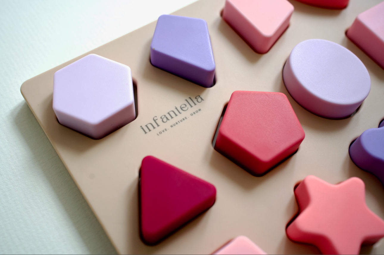 Infantella Soft Shape Sensory Puzzle