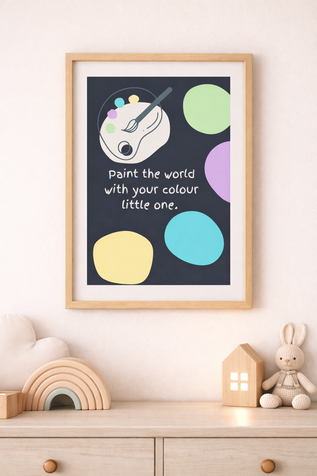 Paint The World With Your Colour Print