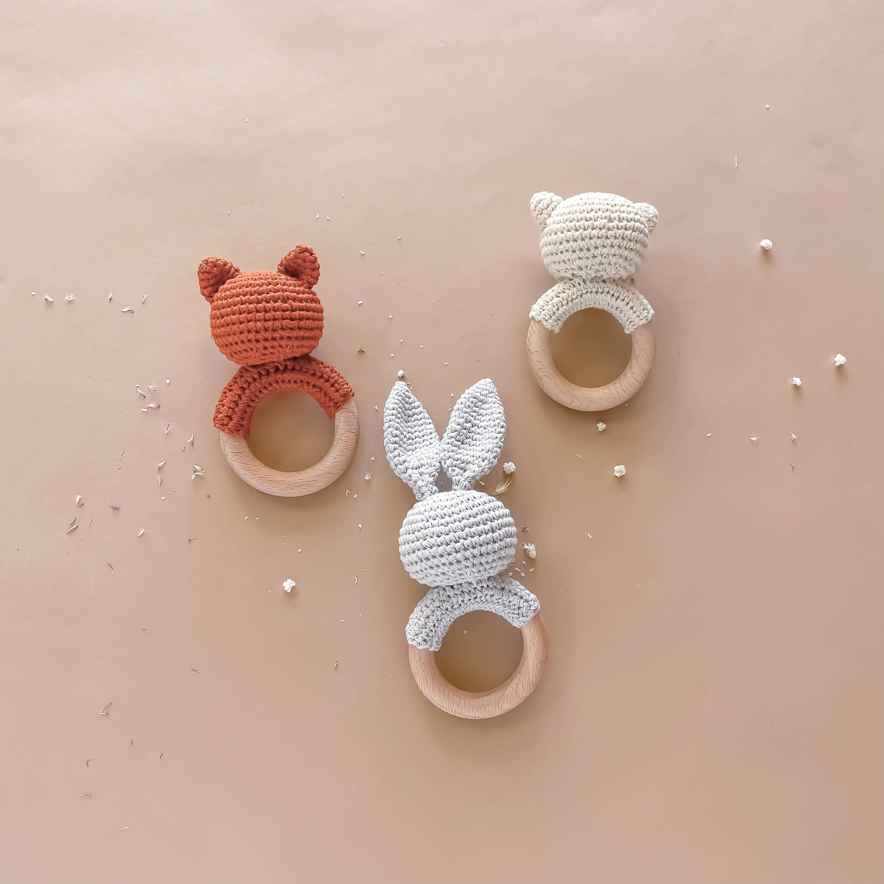 Bunny Crochet Rattle