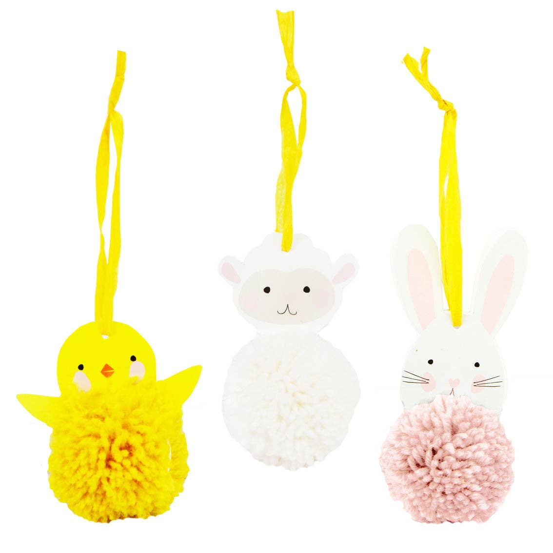 Spring Animals Easter Pom Pom Kit - 6 Pack