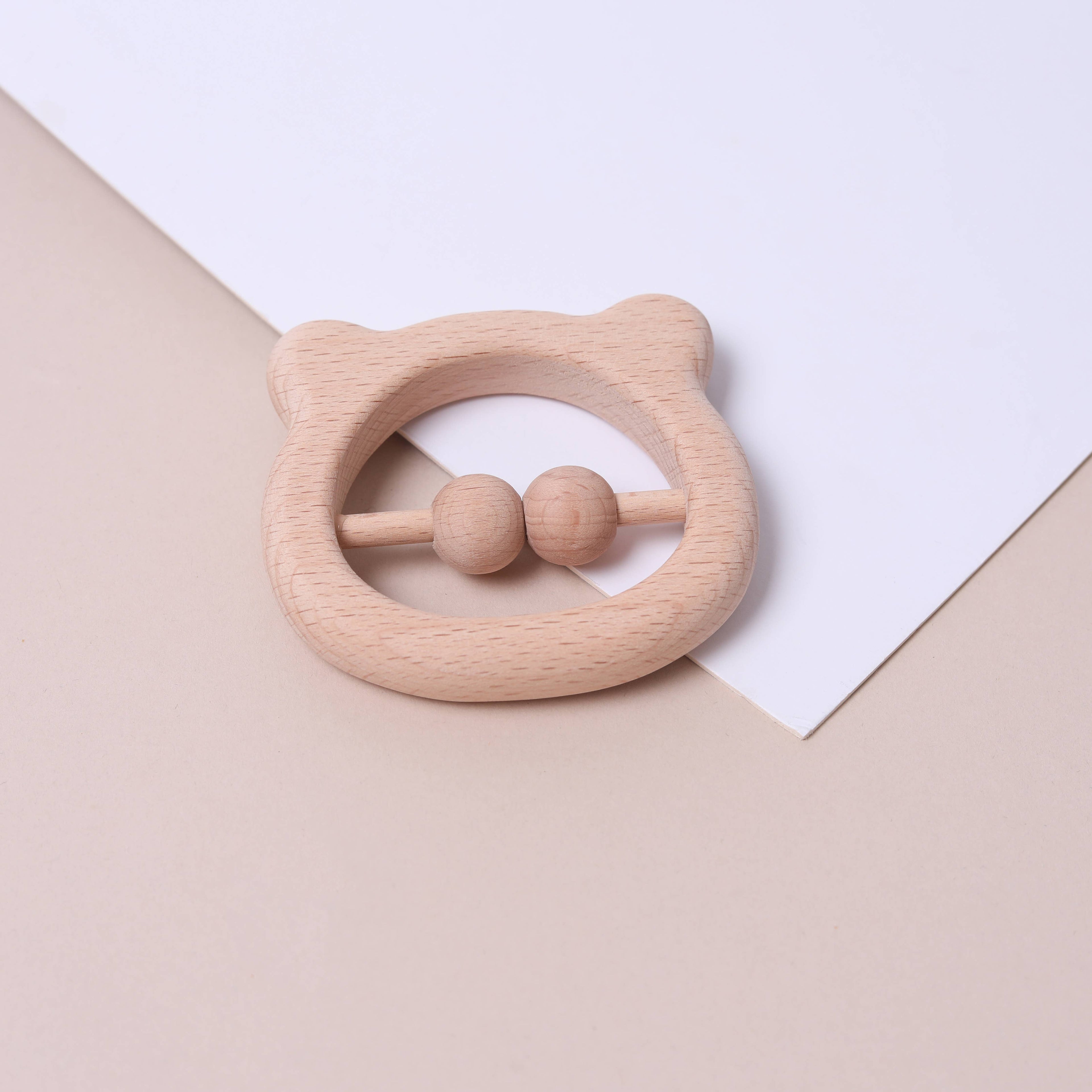 Beech wood Bear Teether
