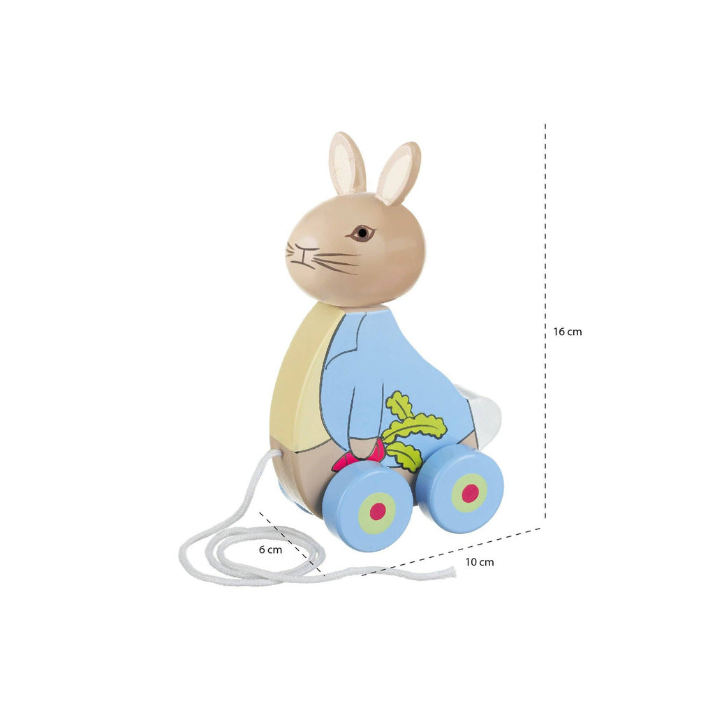 Peter Rabbit™ Wooden Pull Along