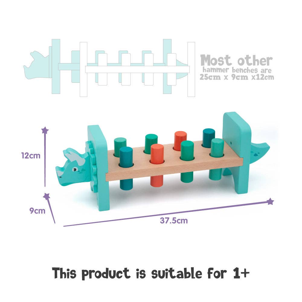 Triceratops Hammer Bench