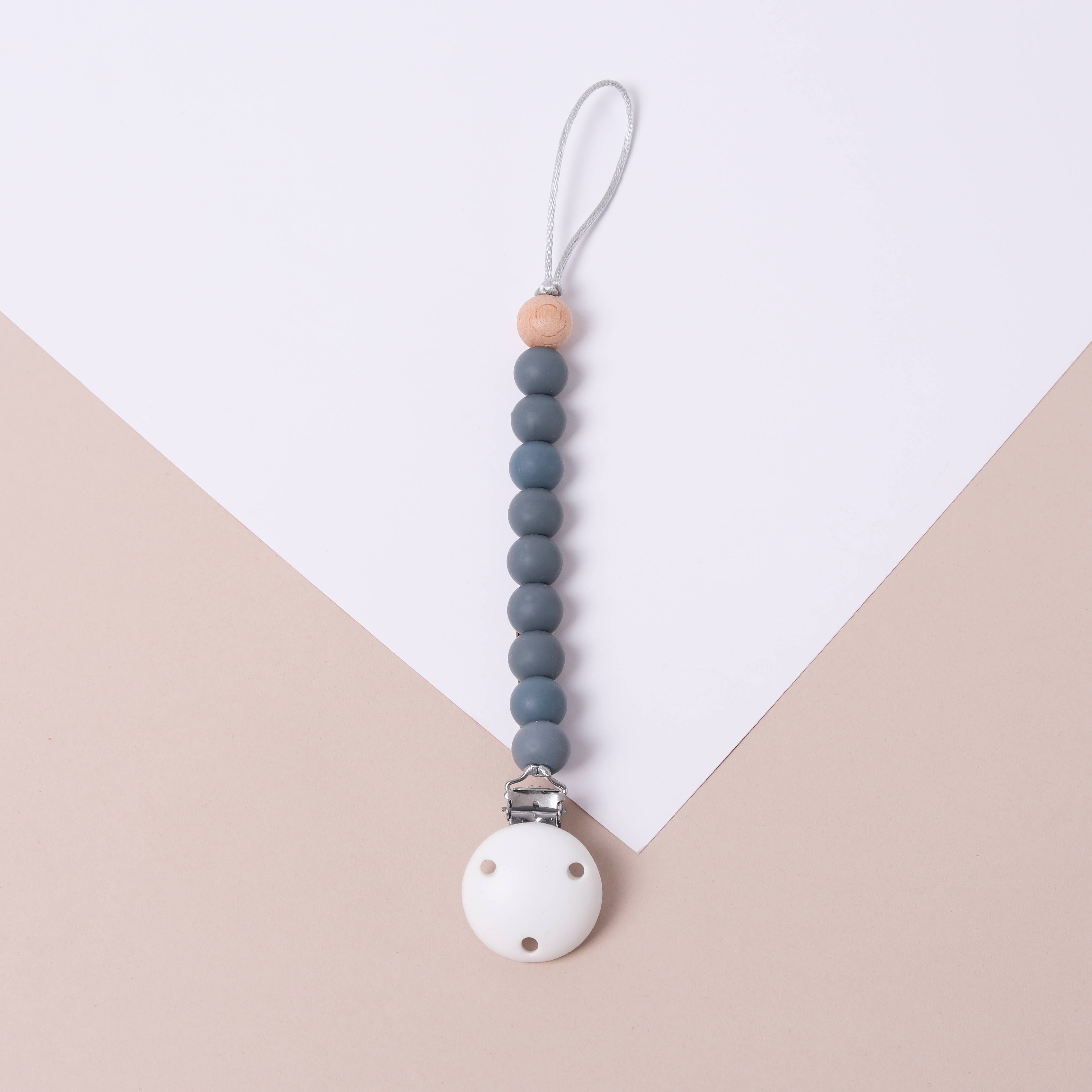 Dark Grey Silicone Dummy Clip
