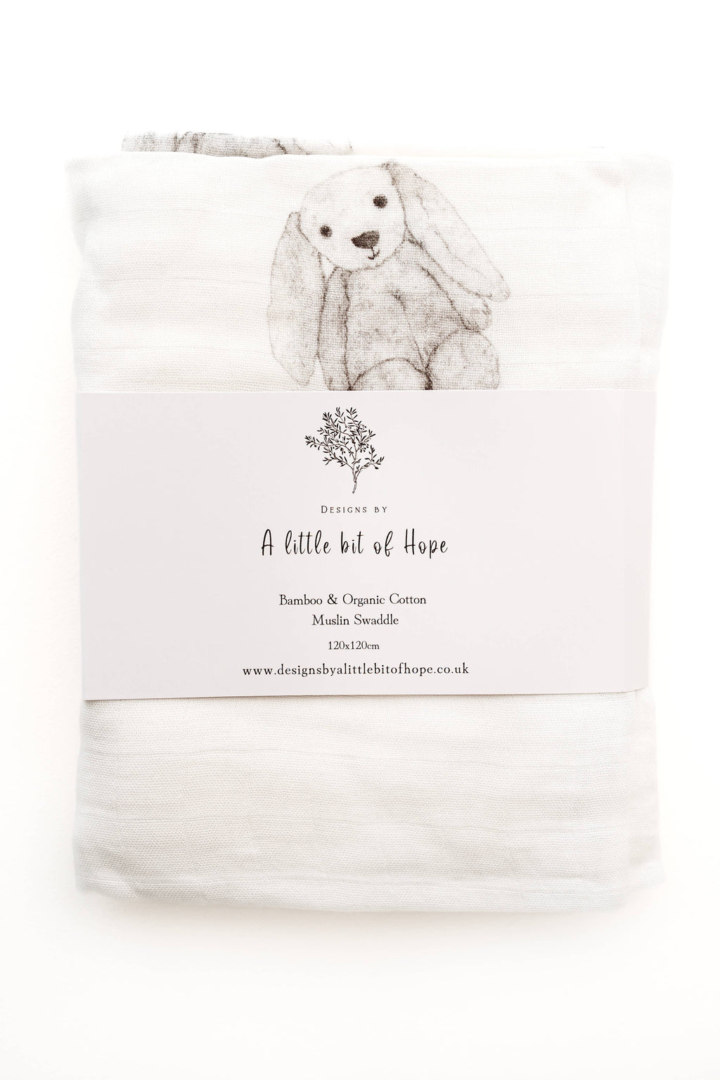 Bunny Muslin blanket