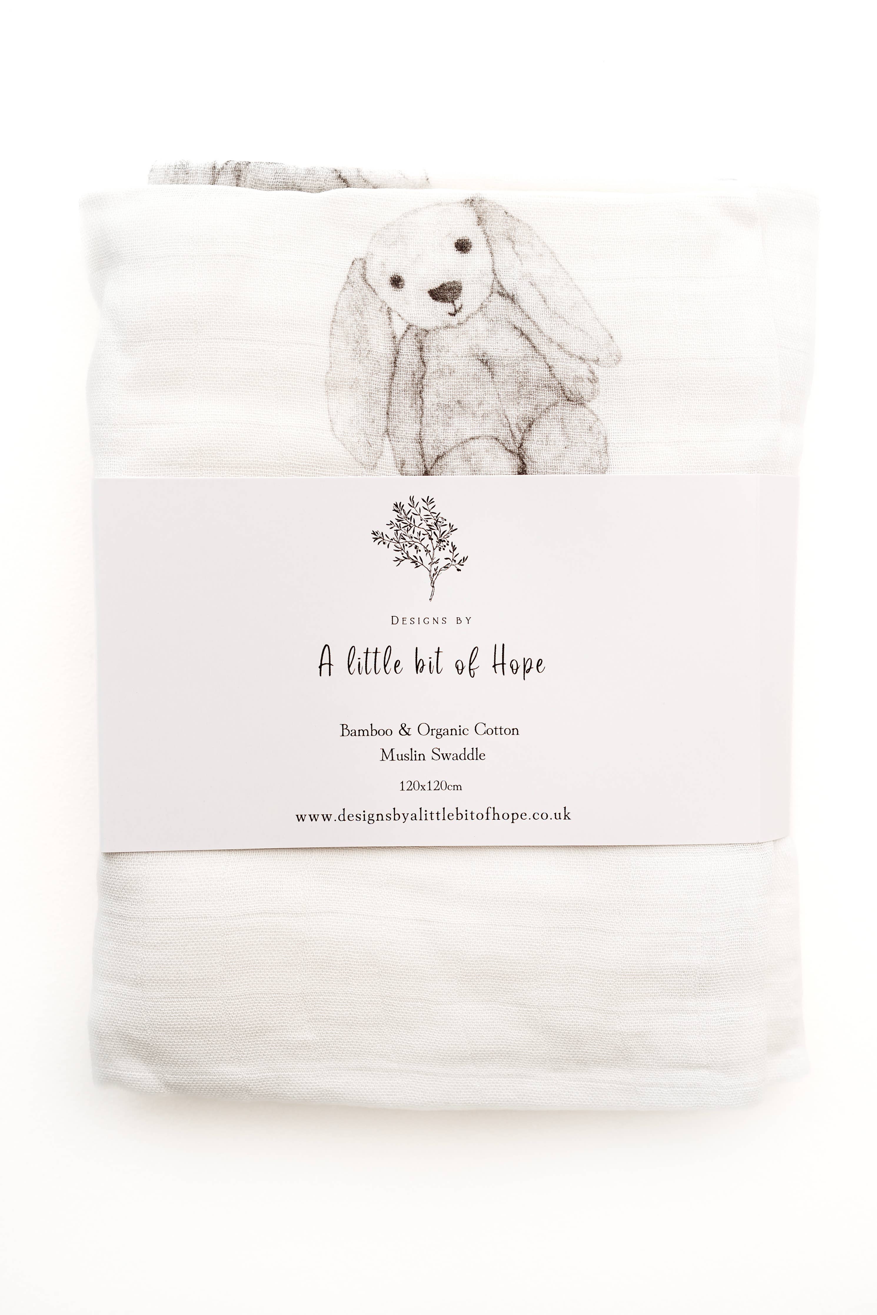 Bunny Muslin blanket