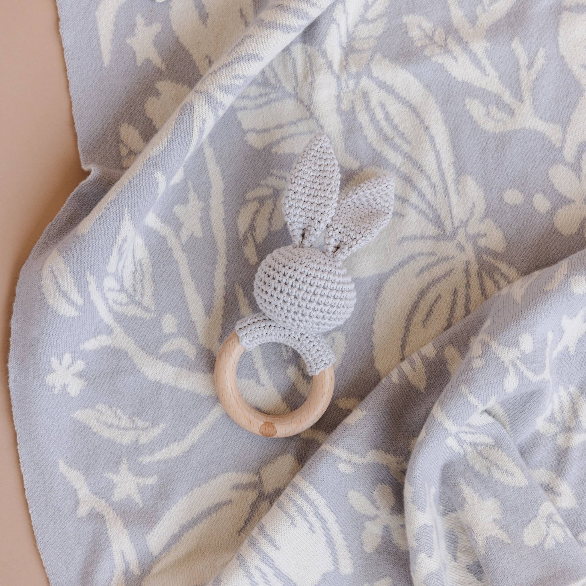 Bunny Crochet Rattle