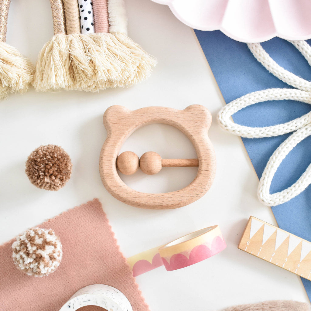Beech wood Bear Teether